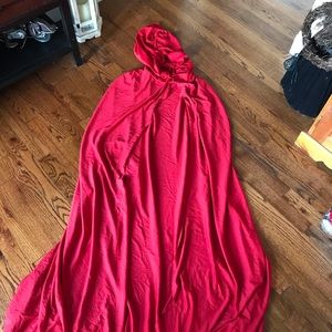 Red cape Halloween